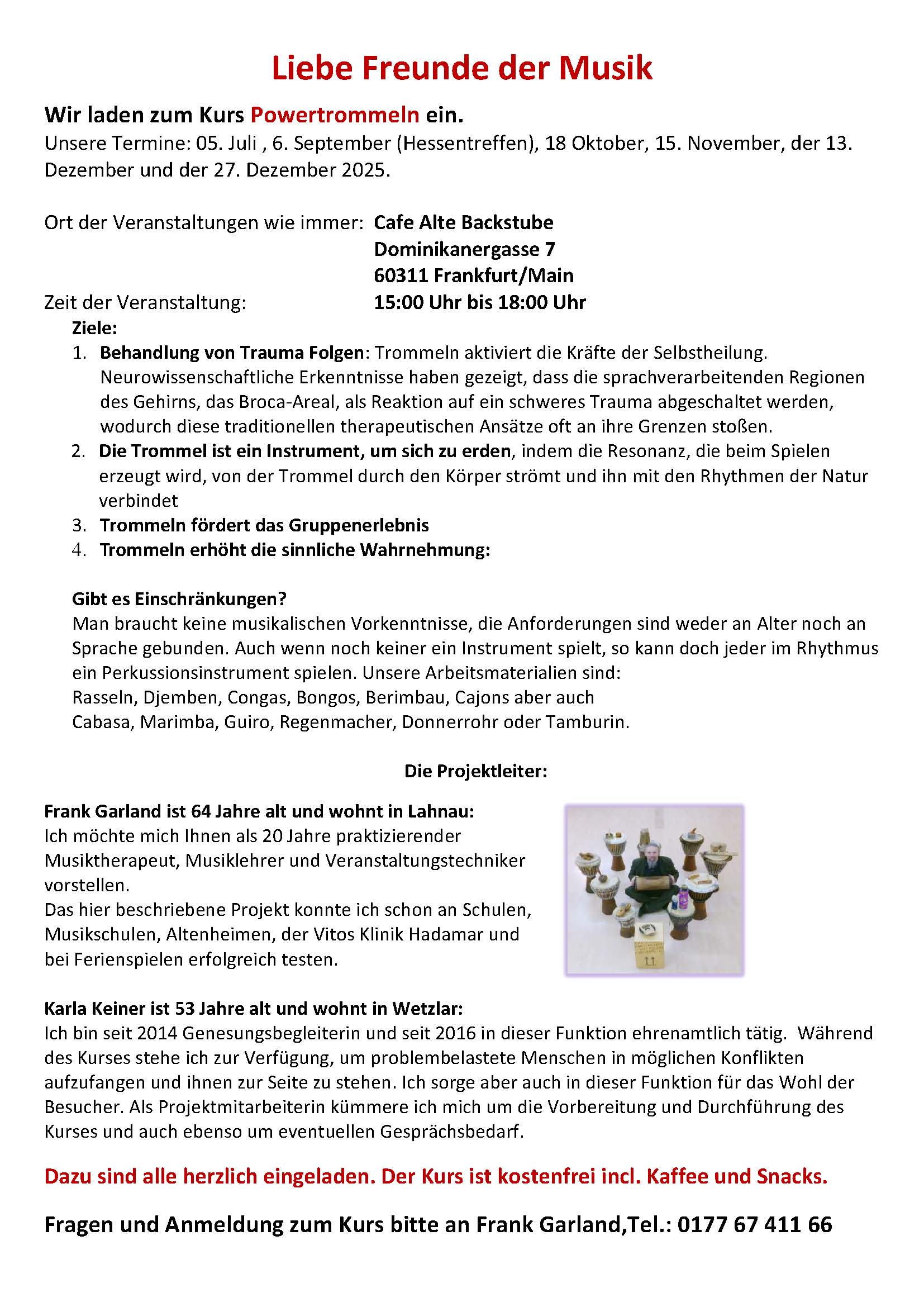 Powertrommeln 2025